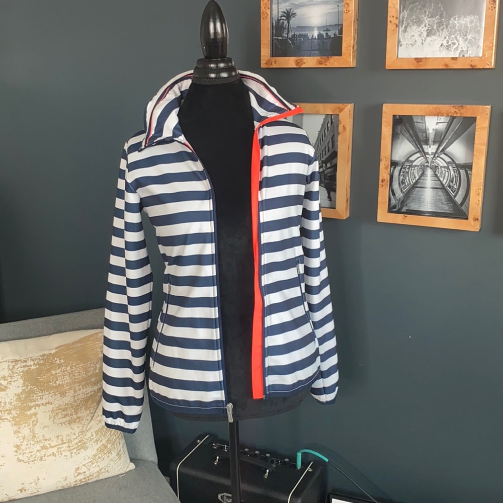 Helly Hansen Women's Naiad Fleece Jacket | Evening Blue Stripe